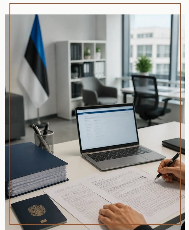 Оформление ВНЖ в Эстонии для переезда и легального проживания в Печоре