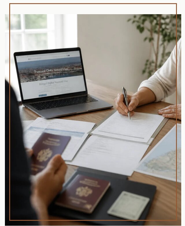 Оформление Digital Nomad и ВНЖ Португалии в Печоре