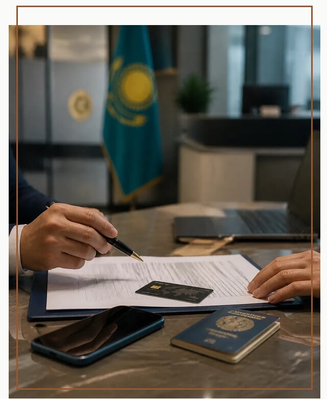 Открытие счета и банковской карты в Казахстане в Печоре